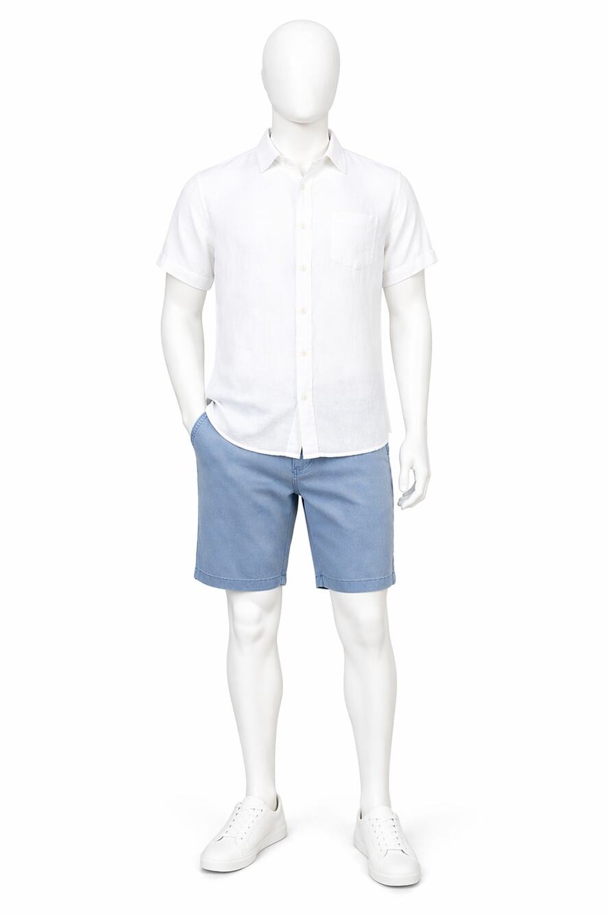 Tommy Bahama Mens 38 Blue Chino Shorts Stretch Casual Golf Summer Relaxed